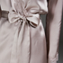 Kimono zijde lace trim, Roze