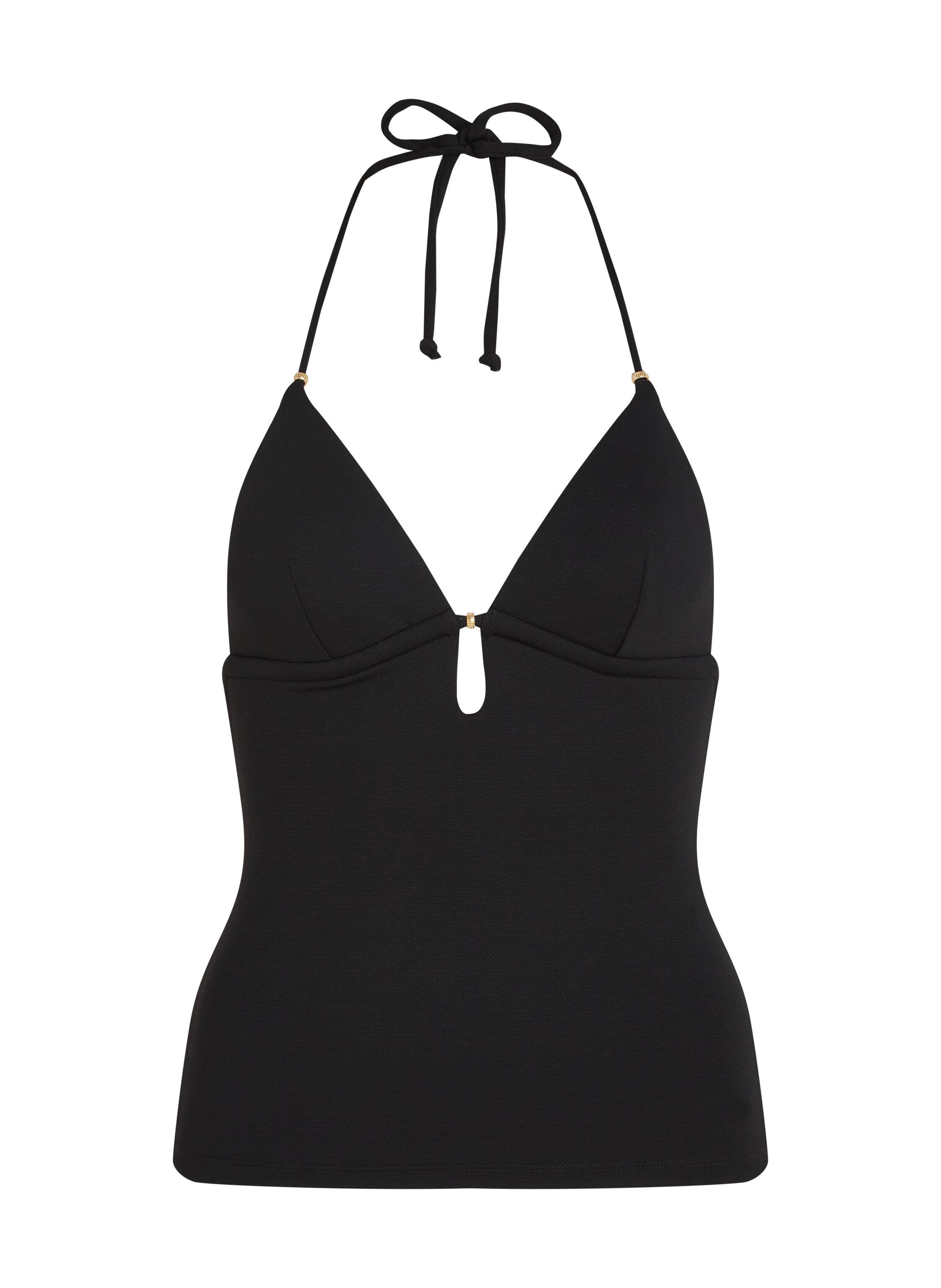 Shaping tankini Holbox, Zwart