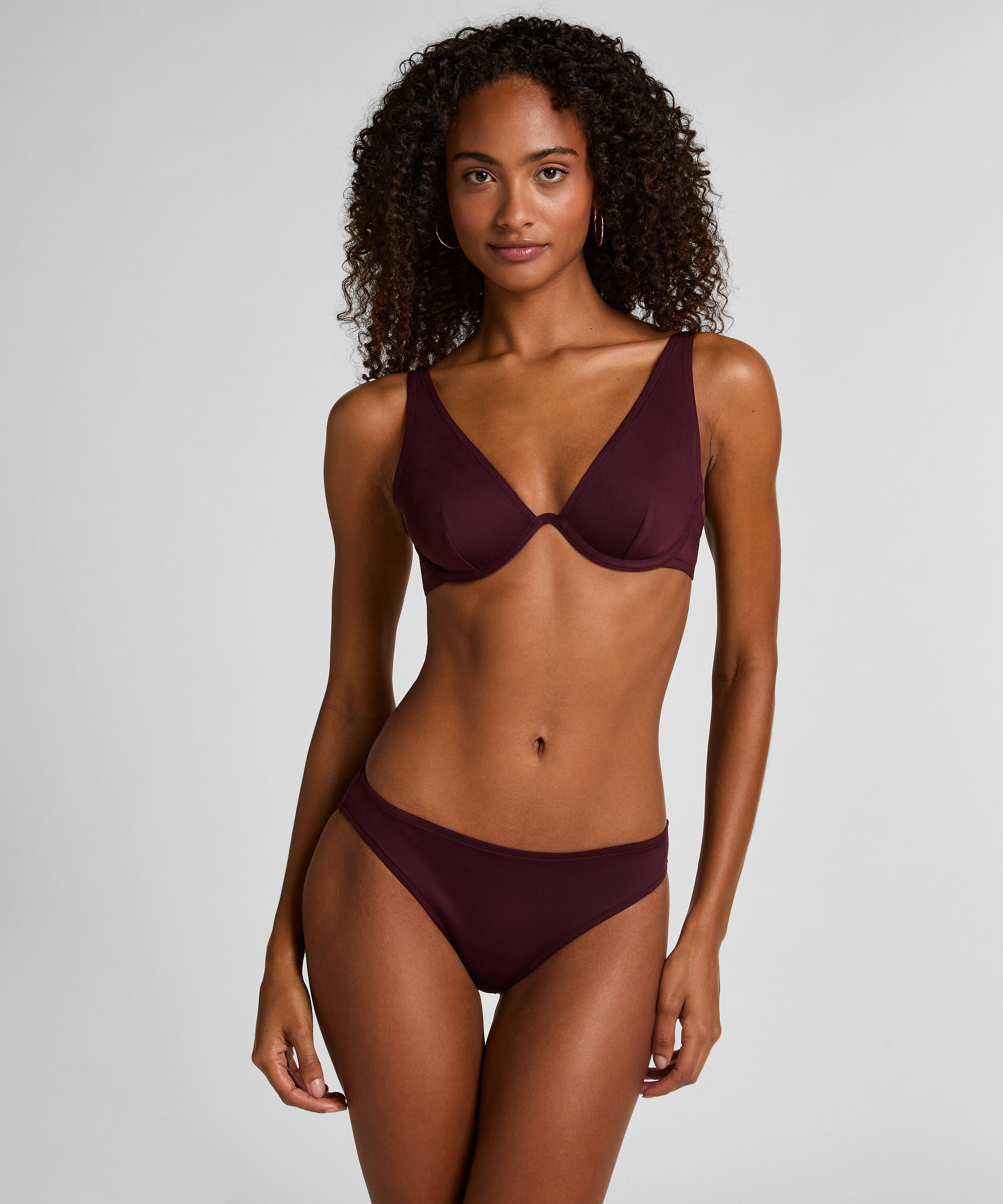 Neoprene Rio bikinibroekje, Paars Neoprene Rio bikinibroekje, Paars