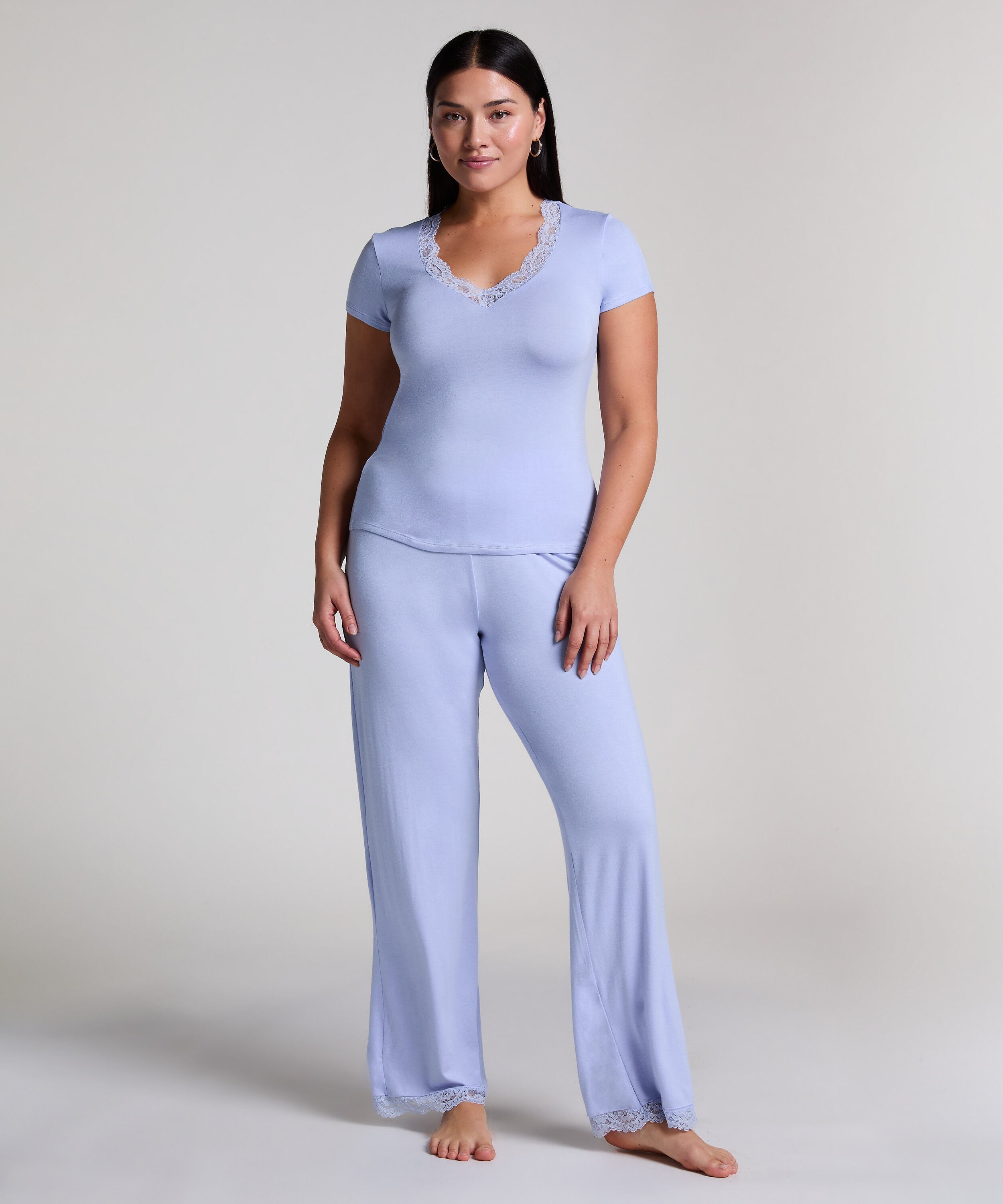 Pyjamaset Nanna, Blauw