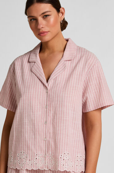 Hunkemöller Gestreept Pyjamajasje Roze