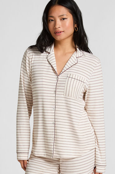 Hunkemöller Jacket Jersey Essential Wit