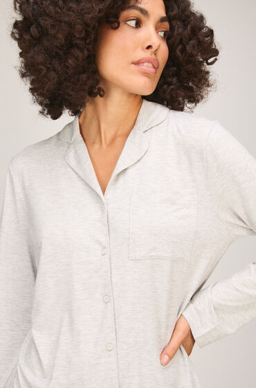 Hunkemöller Jacket Jersey Essential Grijs