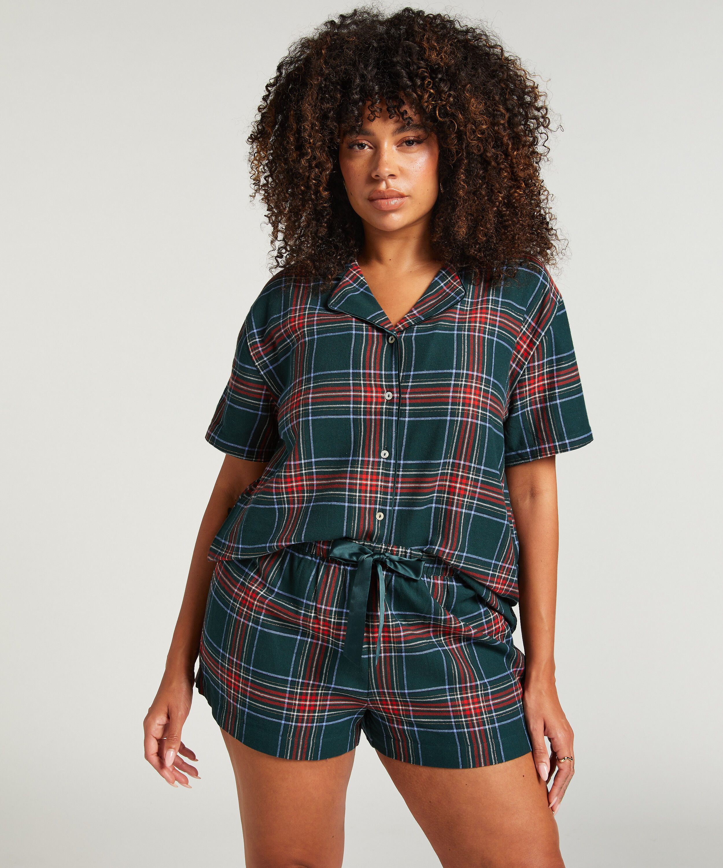 Pyjamaset Twill, Groen Pyjamaset Twill, Groen