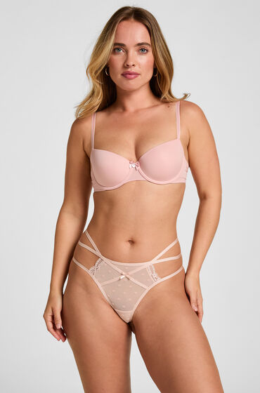 Hunkemöller String Melda Roze