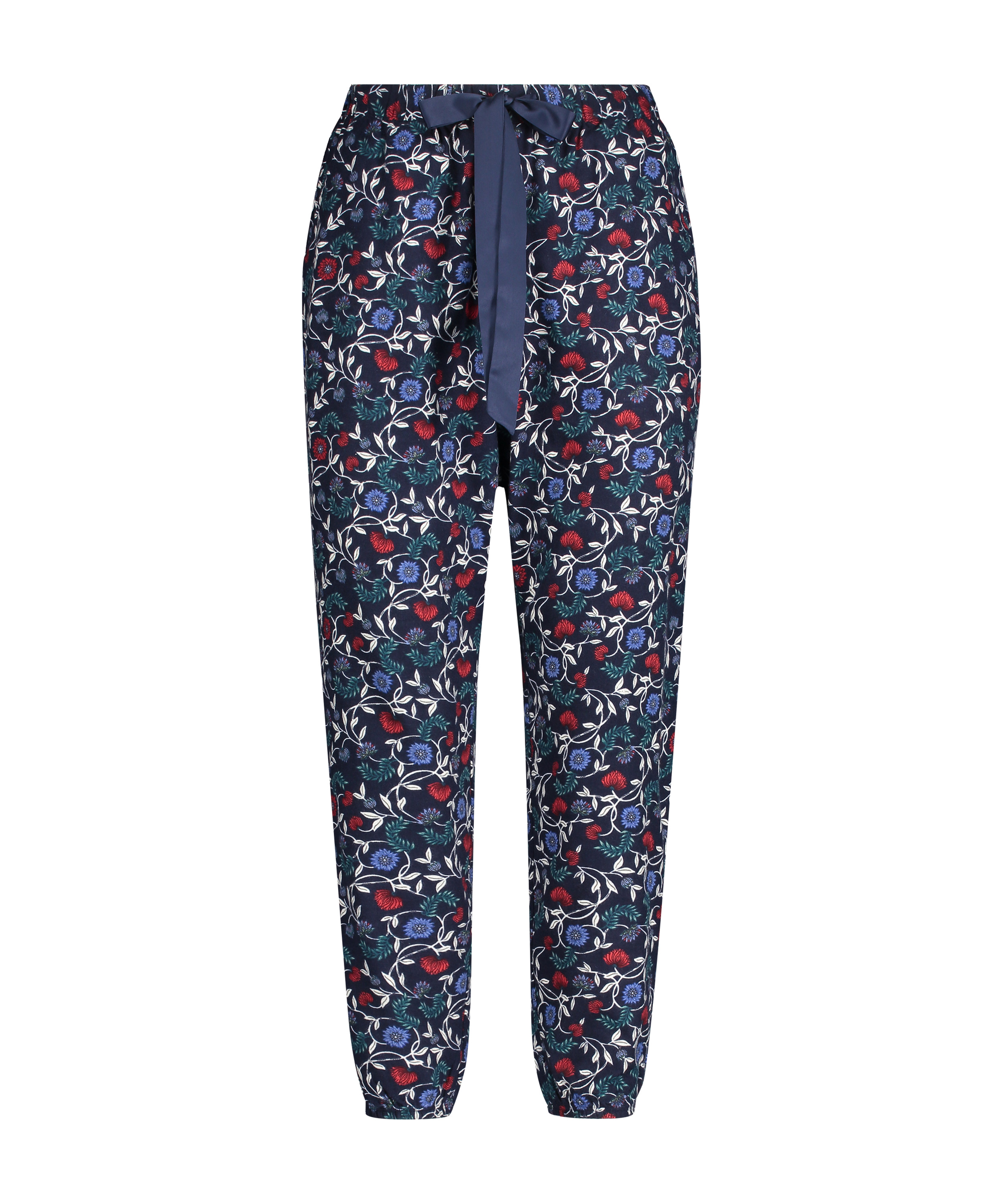 Pyjamabroek Flannel, Blauw, main