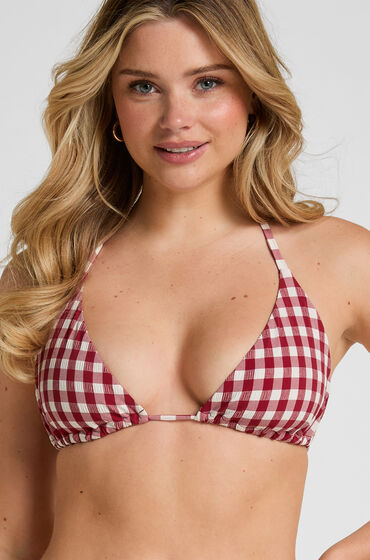 Hunkemöller Triangel bikinitop Amalfi Rood