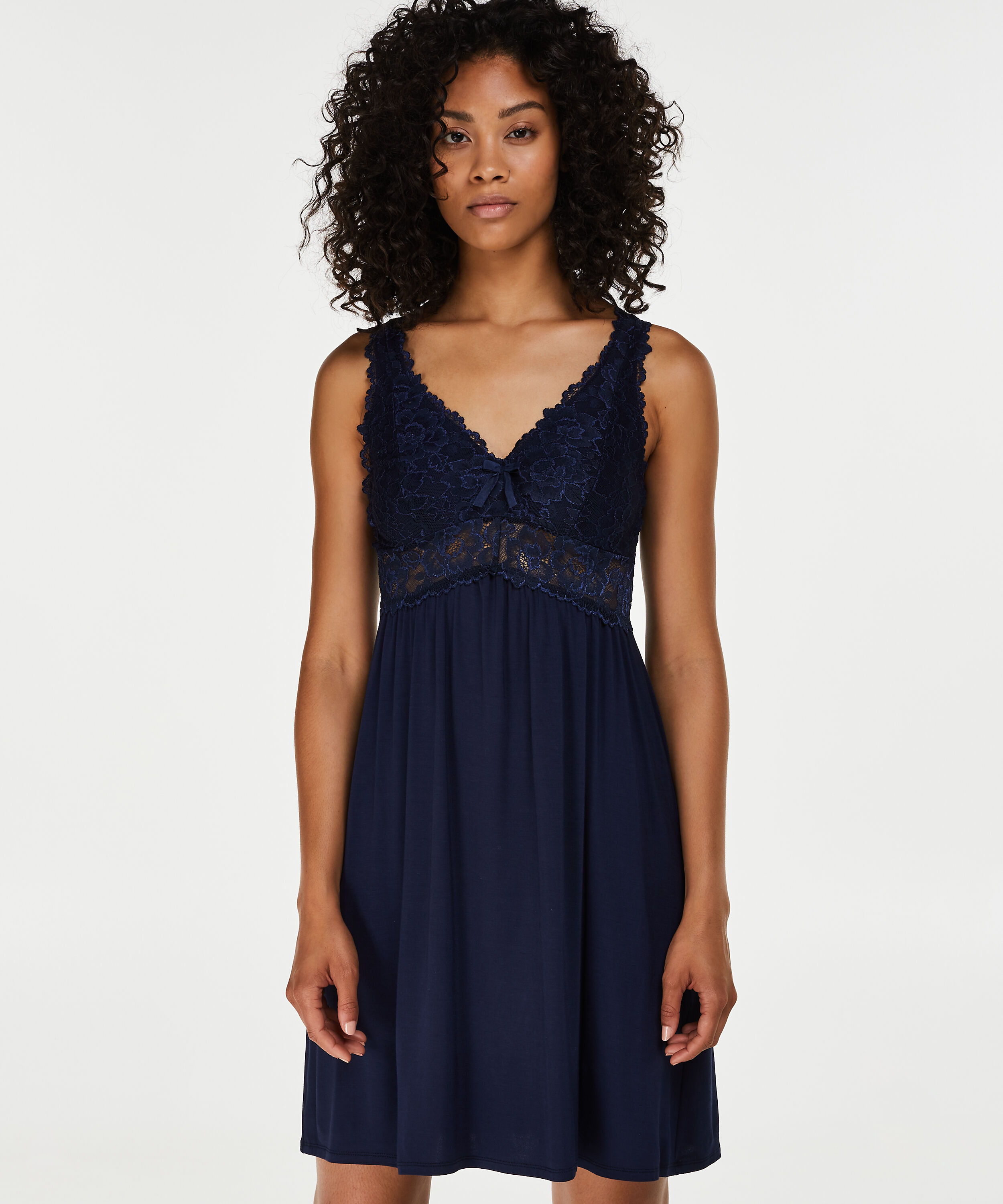 hunkemöller slipdress modal lace