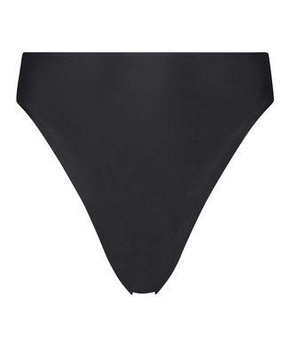 Hoog uitgesneden bikinibroekje Black HKM x NA-KD, Zwart