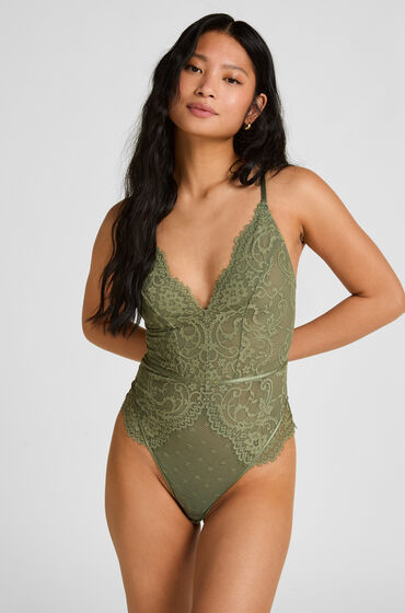 Hunkemöller Body Valora Groen