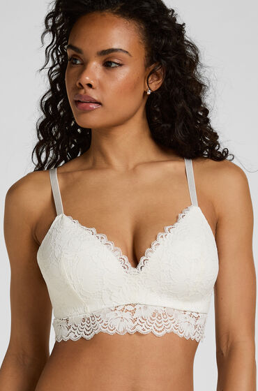 Hunkem&ouml;ller Voorgevormde bh zonder beugel Andrea Wit