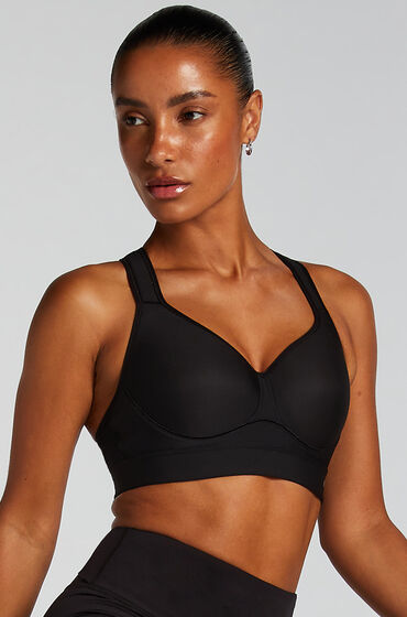 Hunkemöller HKMX Sport bh The All Star Level 2 Zwart