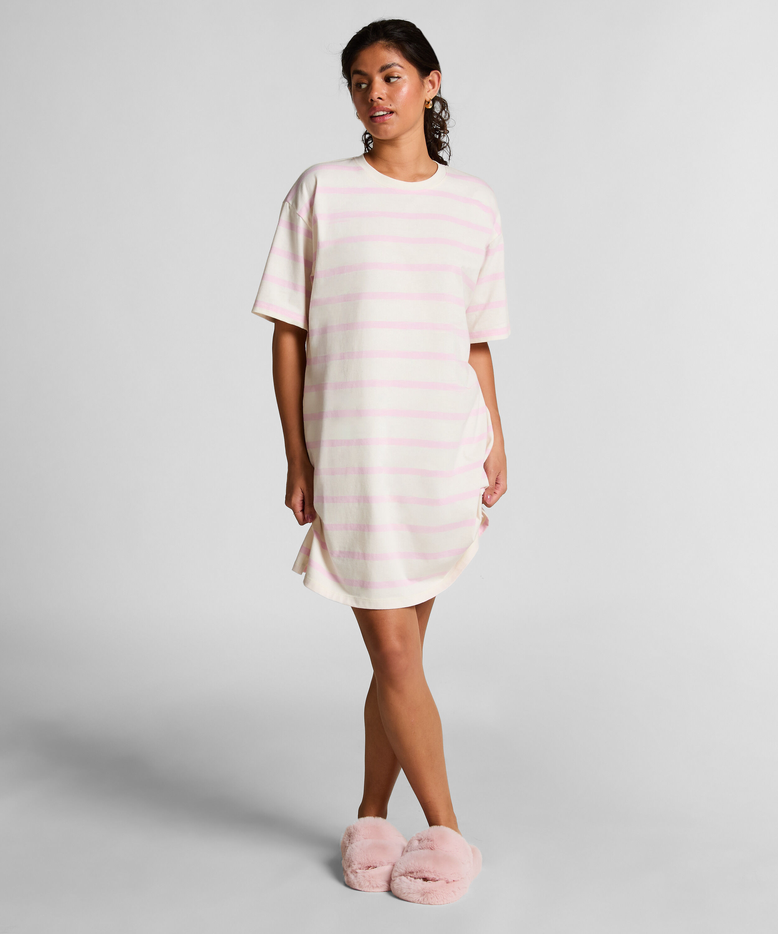 Nachthemd, Roze Nachthemd, Roze