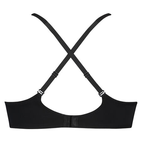 Voorgevormde beugel bh Leslie, Zwart