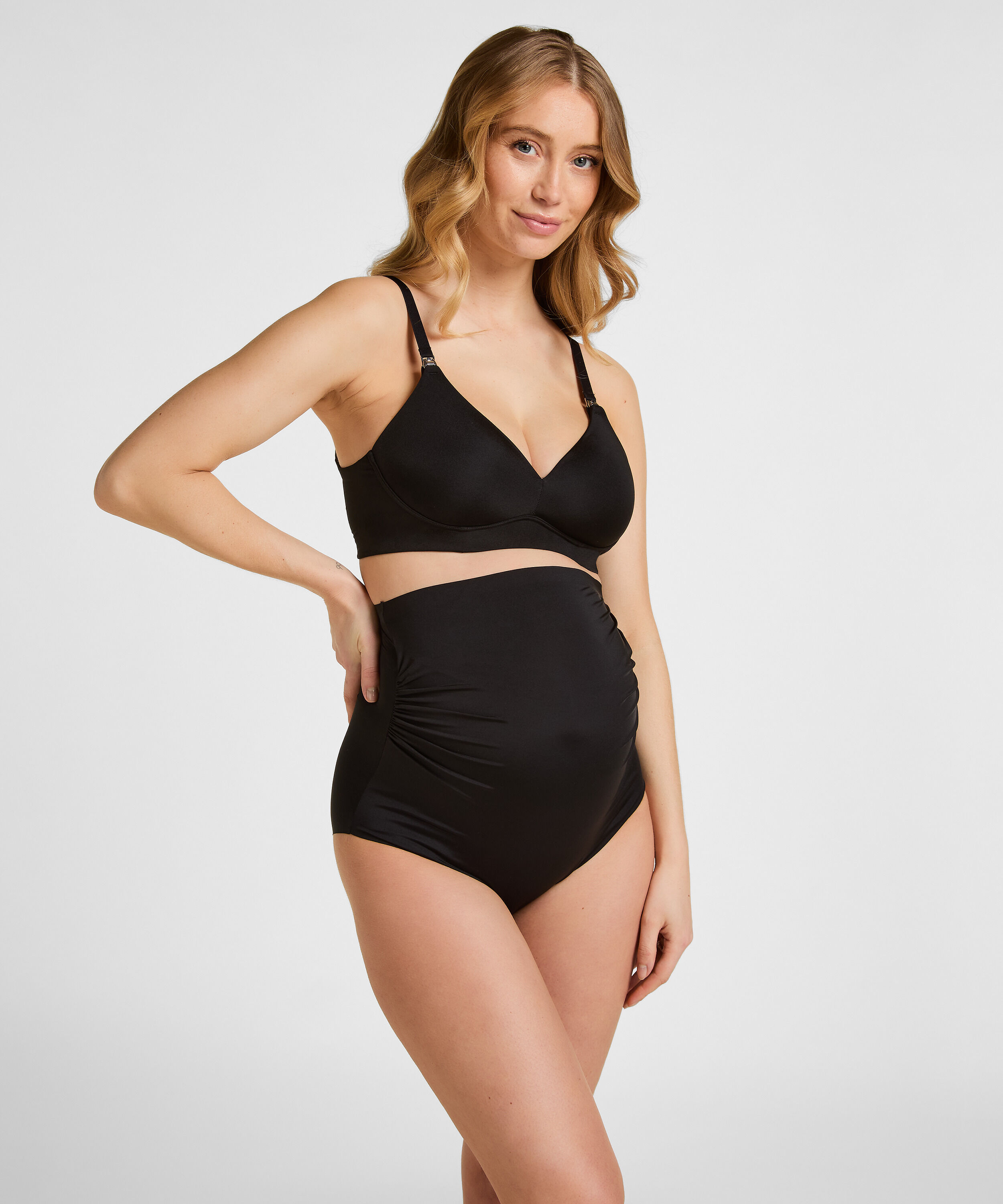 Zwangerschaps Brazilian Smooth, Zwart