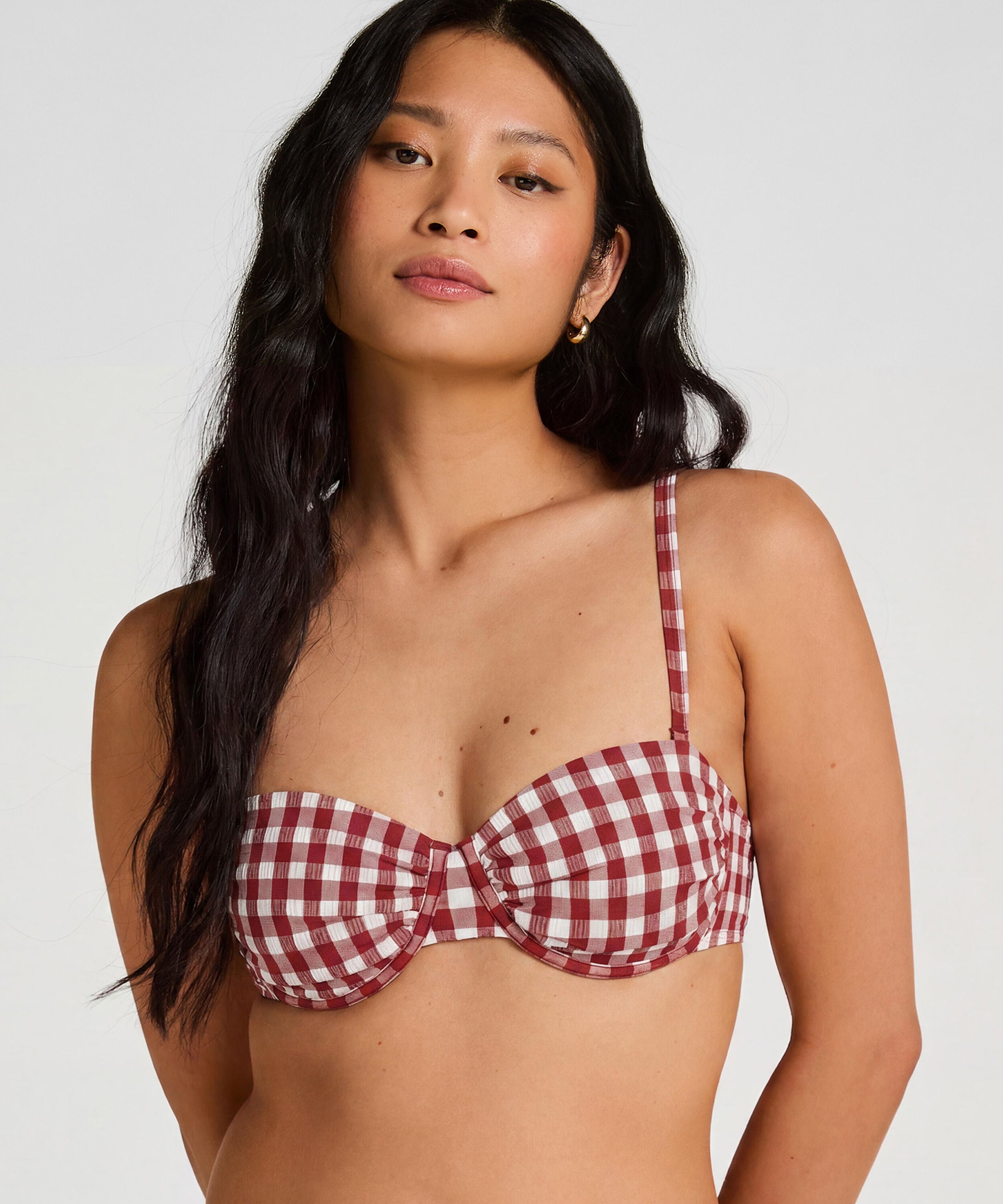 Voorgevormde Beugel Bikinitop Amalfi, Rood
