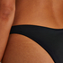 Hoog uitgesneden bikinibroekje Luxe, Zwart