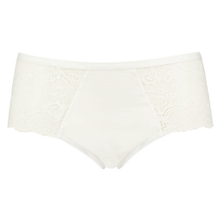 Superslip Lace Midi, Wit