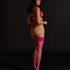 Private Stay-up Fishnet, Roze