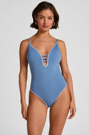 Hunkem&ouml;ller Badpak Joburg Blauw