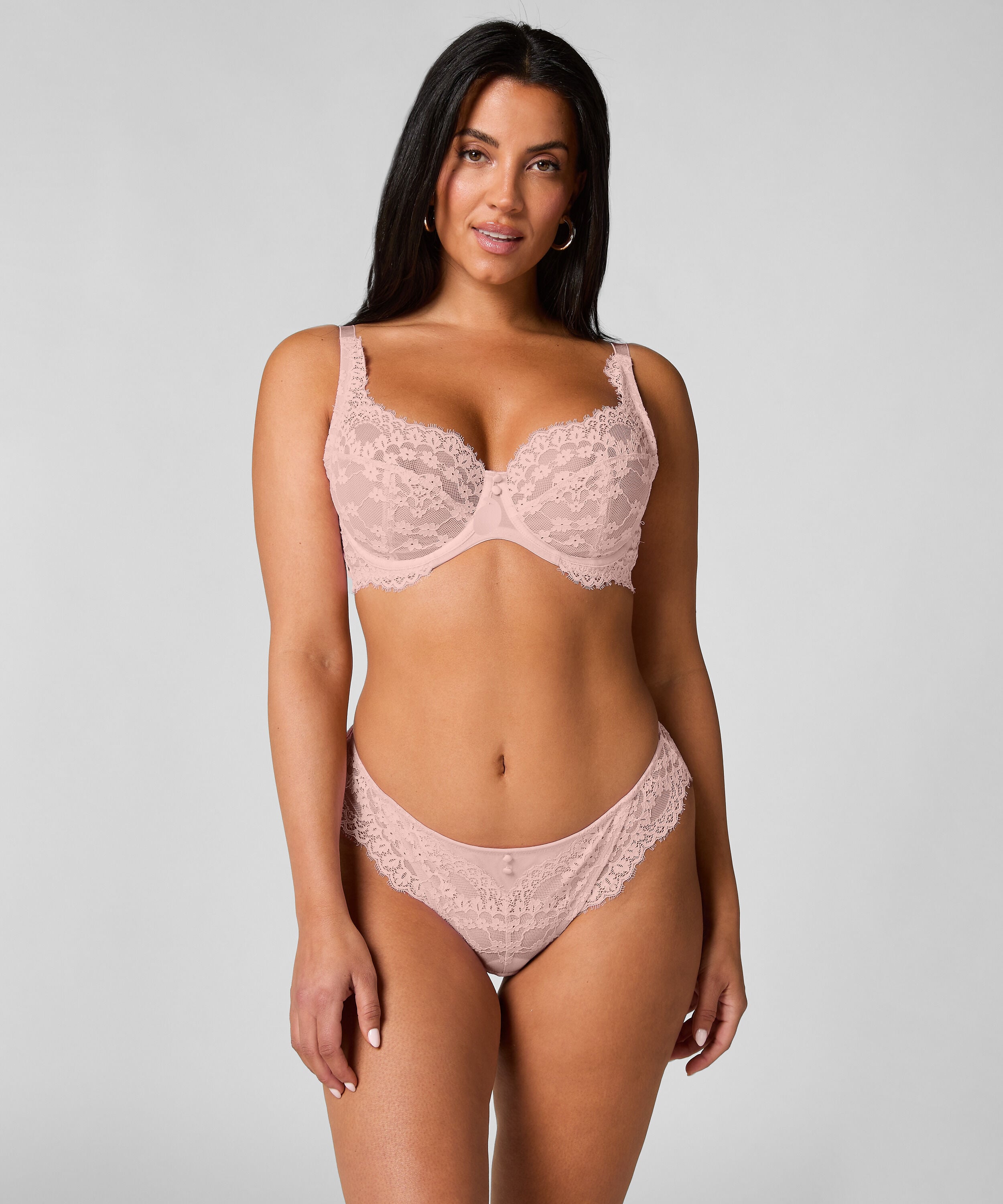 Niet-voorgevormde beugel bh Daisy, Roze Niet-voorgevormde beugel bh Daisy, Roze