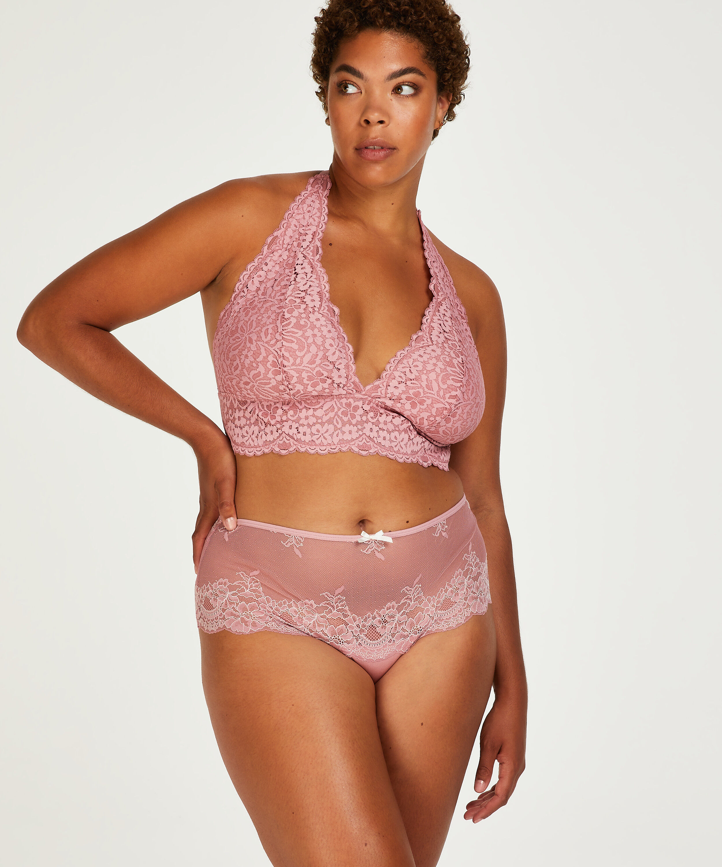 Boxerstring Doriane Curvy, Paars