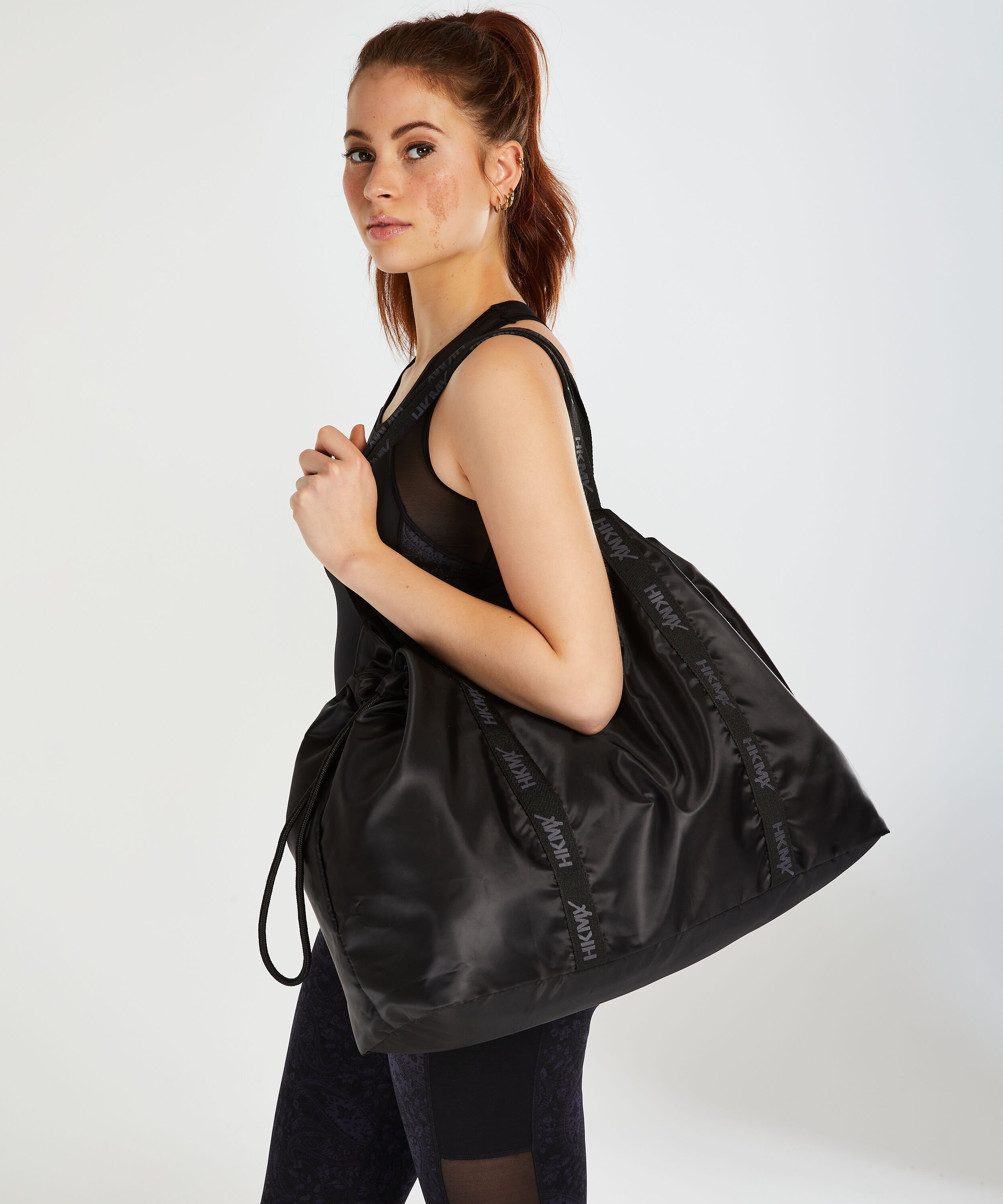 HKMX Tote bag, Zwart
