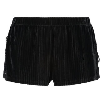 Short velours rib, Groen