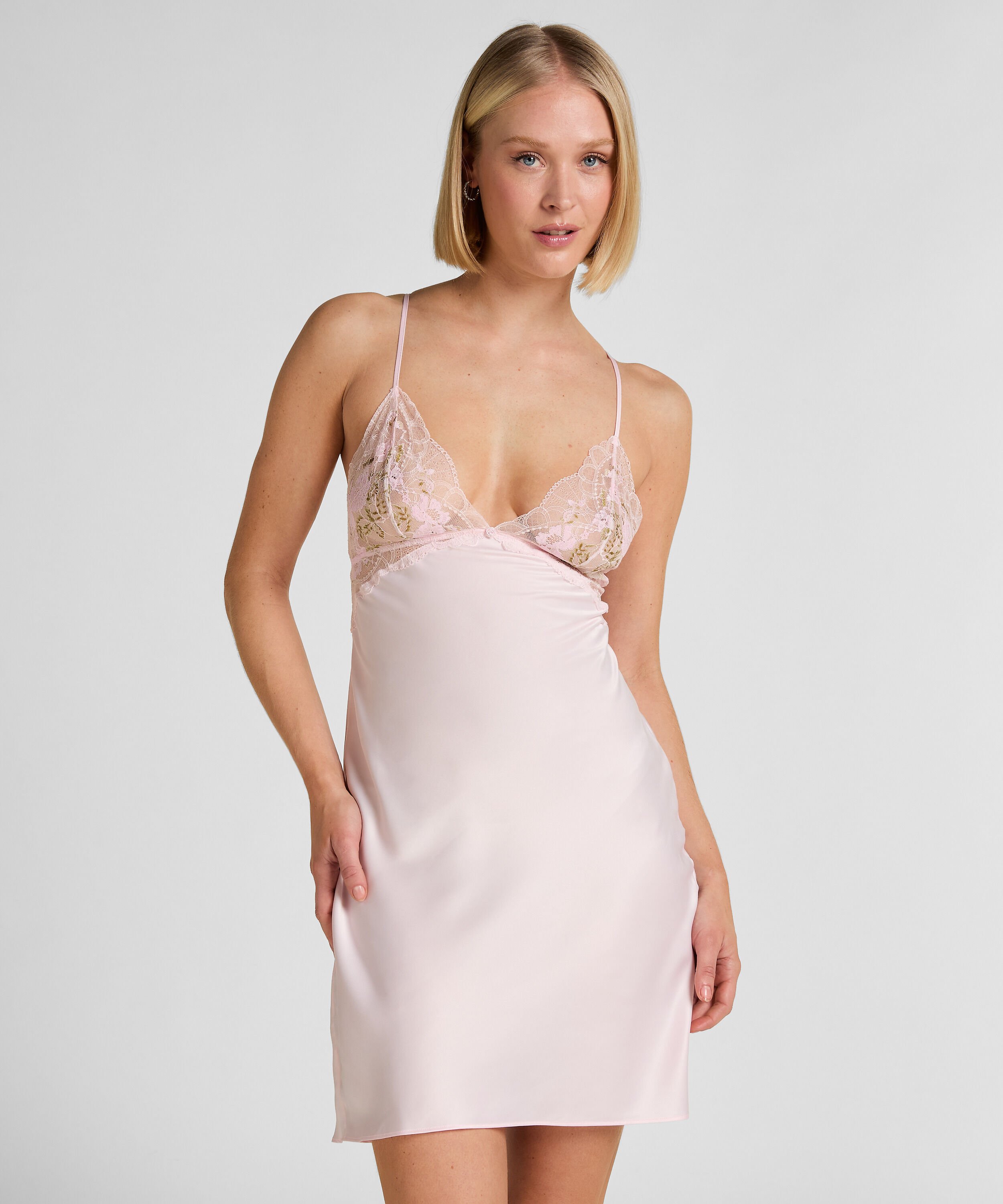 Slipdress Miri, Roze Slipdress Miri, Roze