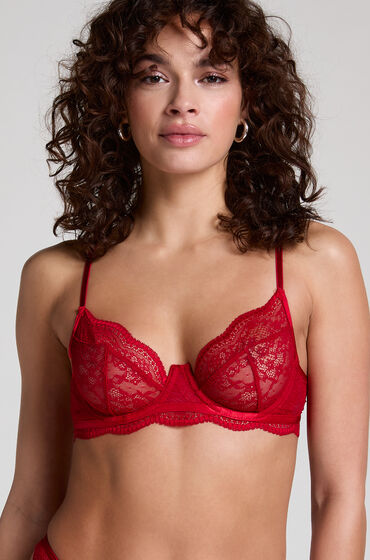 Hunkemöller Niet-voorgevormde beugel bh Isabelle Rood