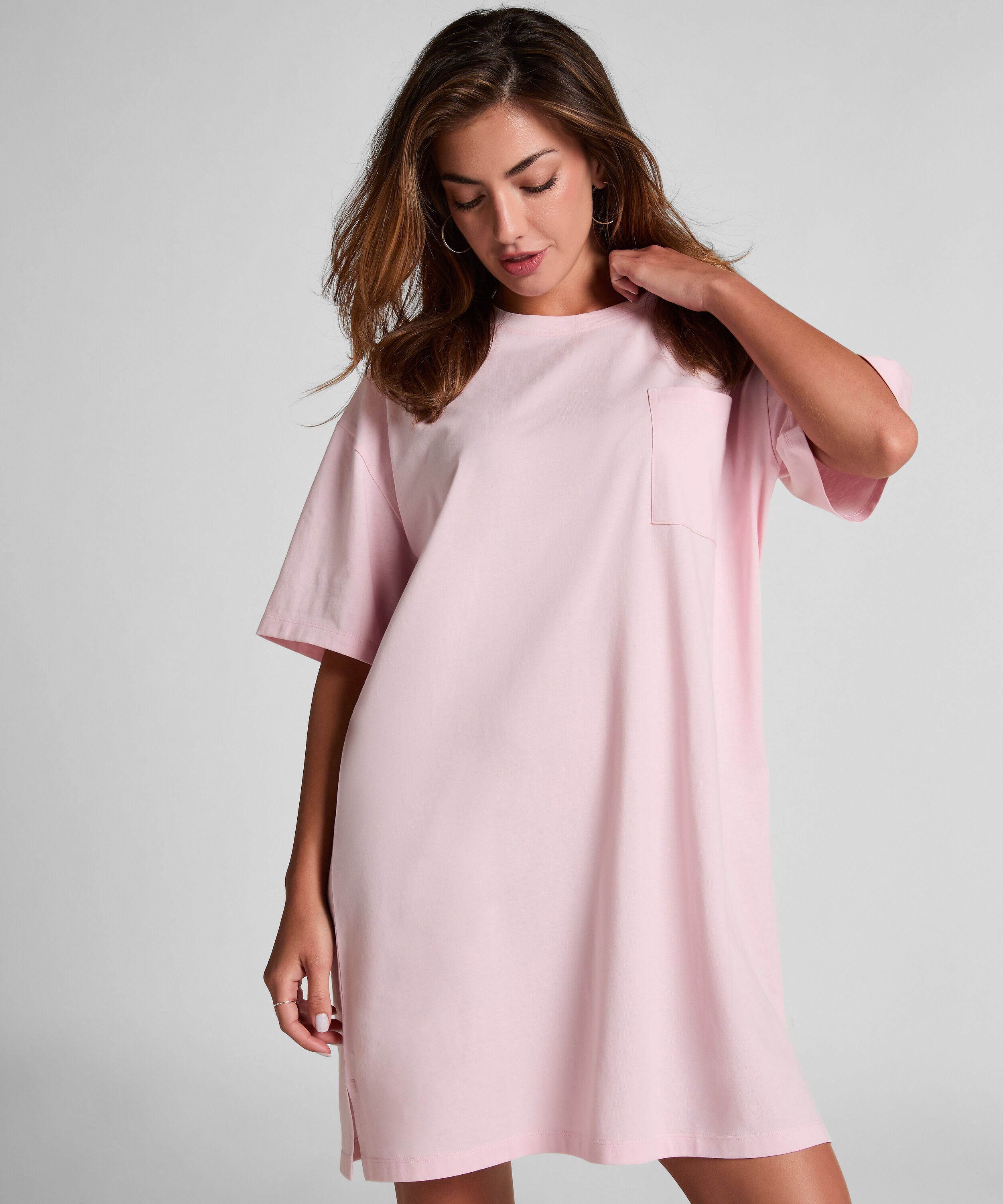 Nachthemd, Roze Nachthemd, Roze