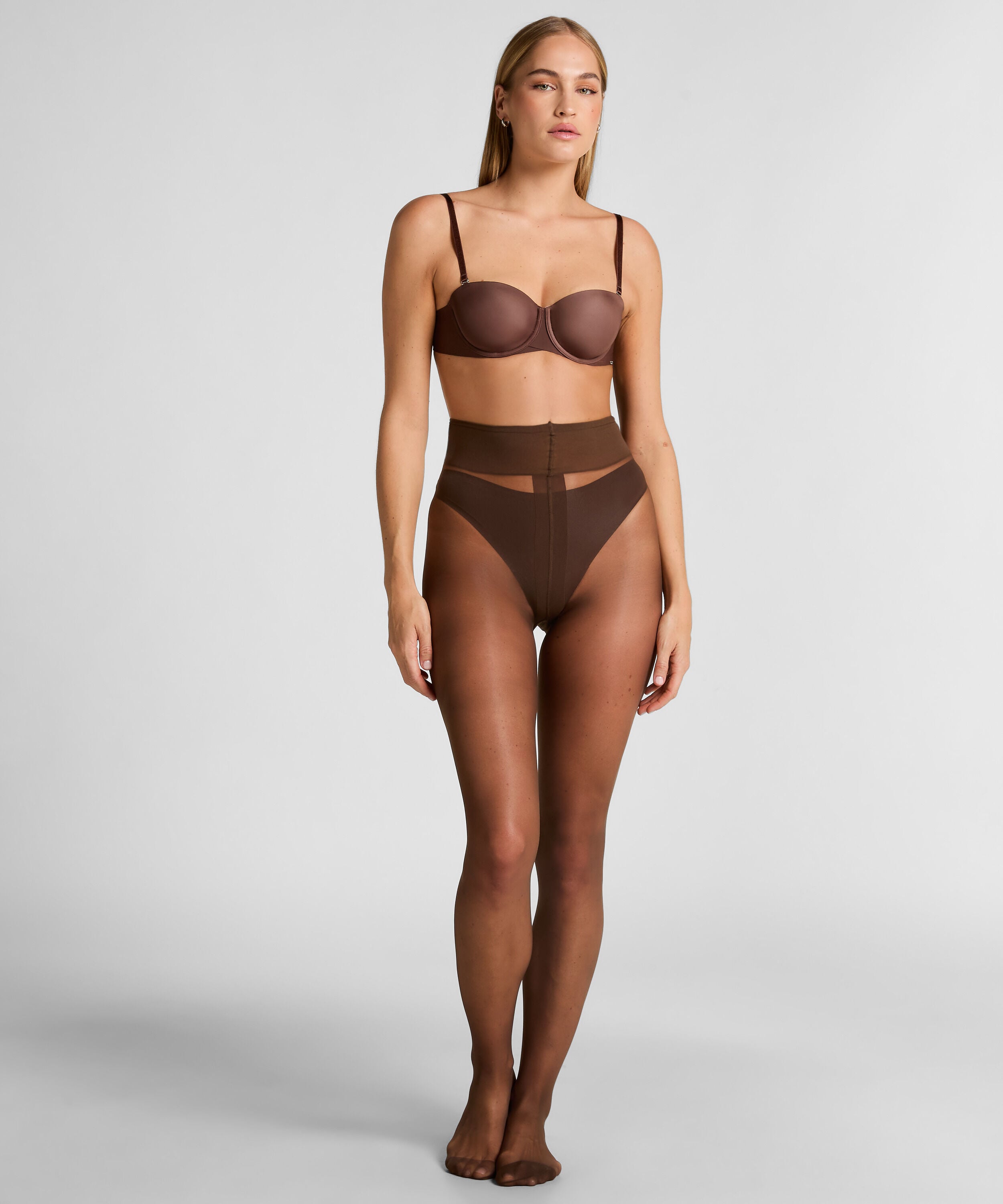 Panty 15 Denier Second Skin, Bruin