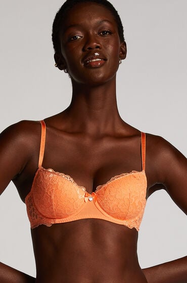 Hunkemöller Voorgevormde beugel bh Marine Oranje