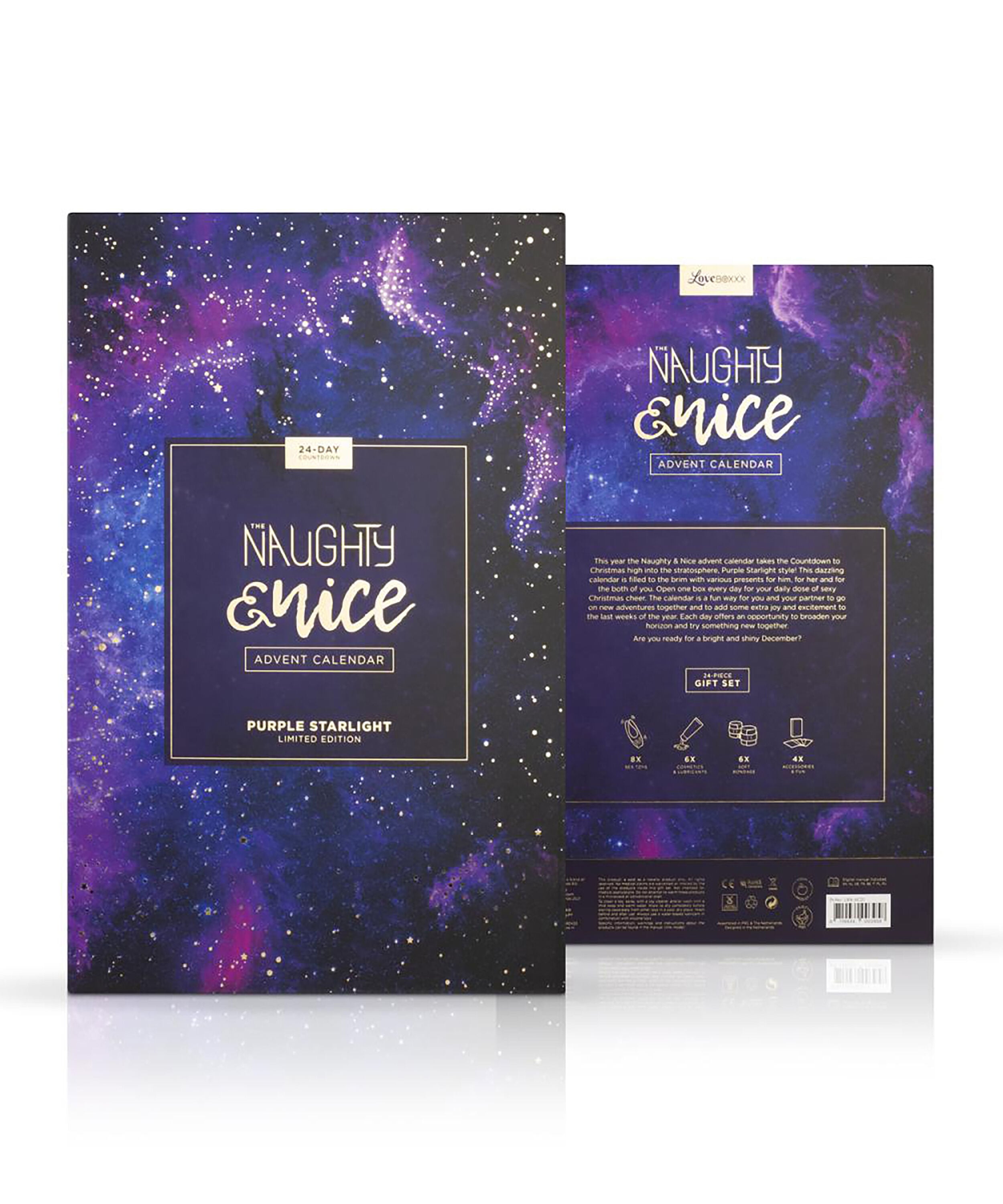 Private Naughty & Nice Adventskalender, Paars Private Naughty & Nice Adventskalender, Paars