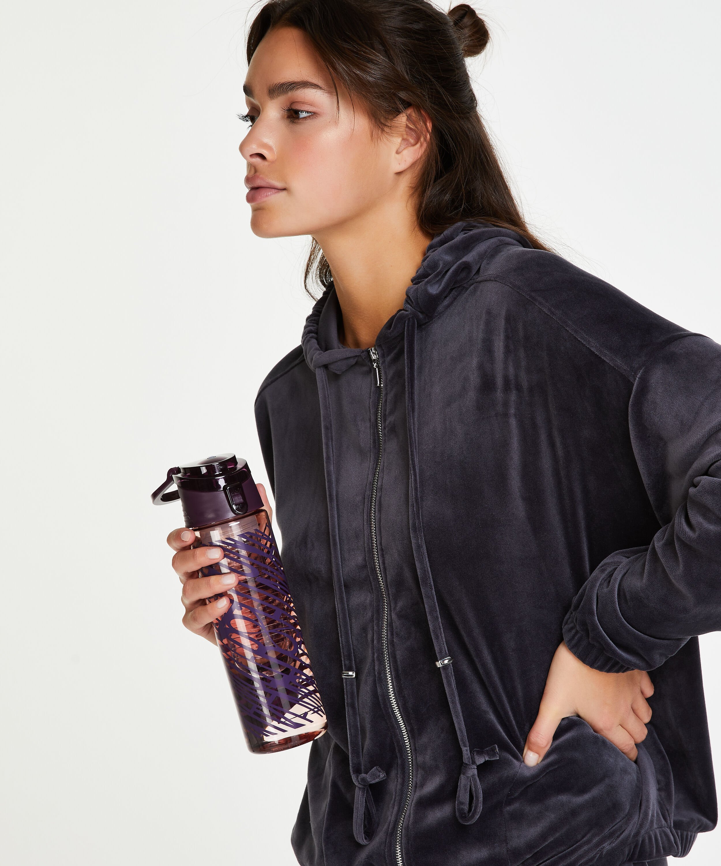 Branded Waterfles, Paars