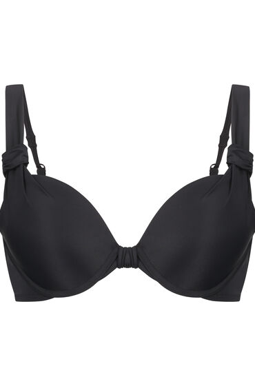 Hunkemöller Voorgevormde beugel bikinitop Luxe Cup E + Zwart