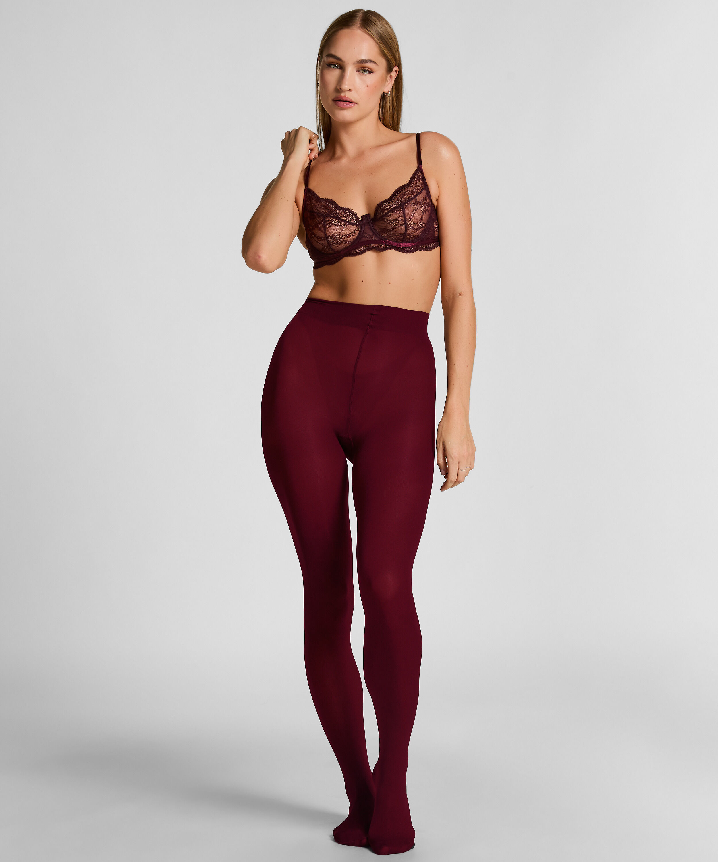 Panty 50 Denier Velvet Touch, Paars