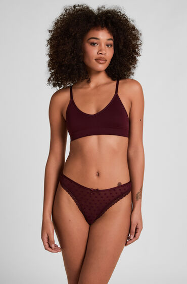 Hunkemöller String Phoebe Paars