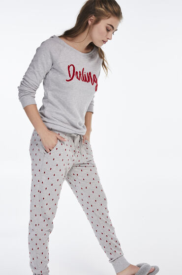 Hunkemoller Joggingsbroek Grijs hunkemoller kopen in de aanbieding