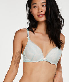 Voorgevormde push-up beugel bh Theresa, Blauw