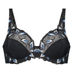 Niet-voorgevormde beugel bh Tess, Zwart