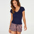 Pyjama short Woven, Roze