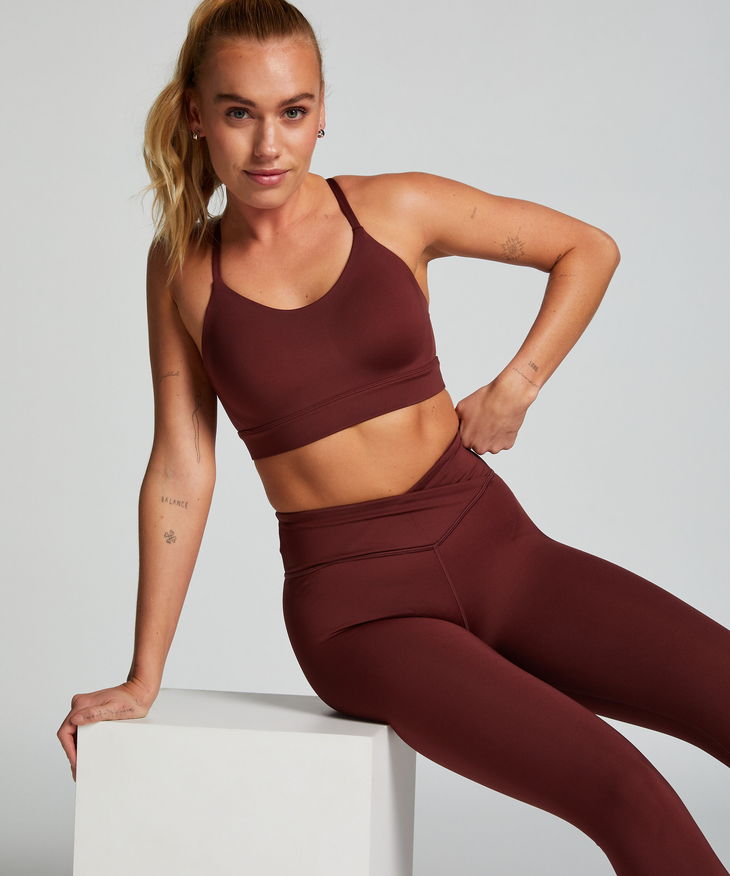 HKMX Sport bh Level 1, Rood HKMX Sport bh Level 1, Rood