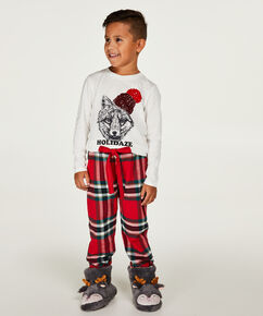 Kinderpyjamaset jongen, Rood