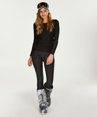 HKMX low waist sport legging, Zwart