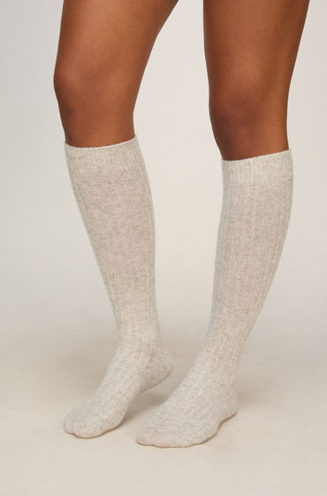 Hunkemöller Cashmere Blended Sokken Grijs