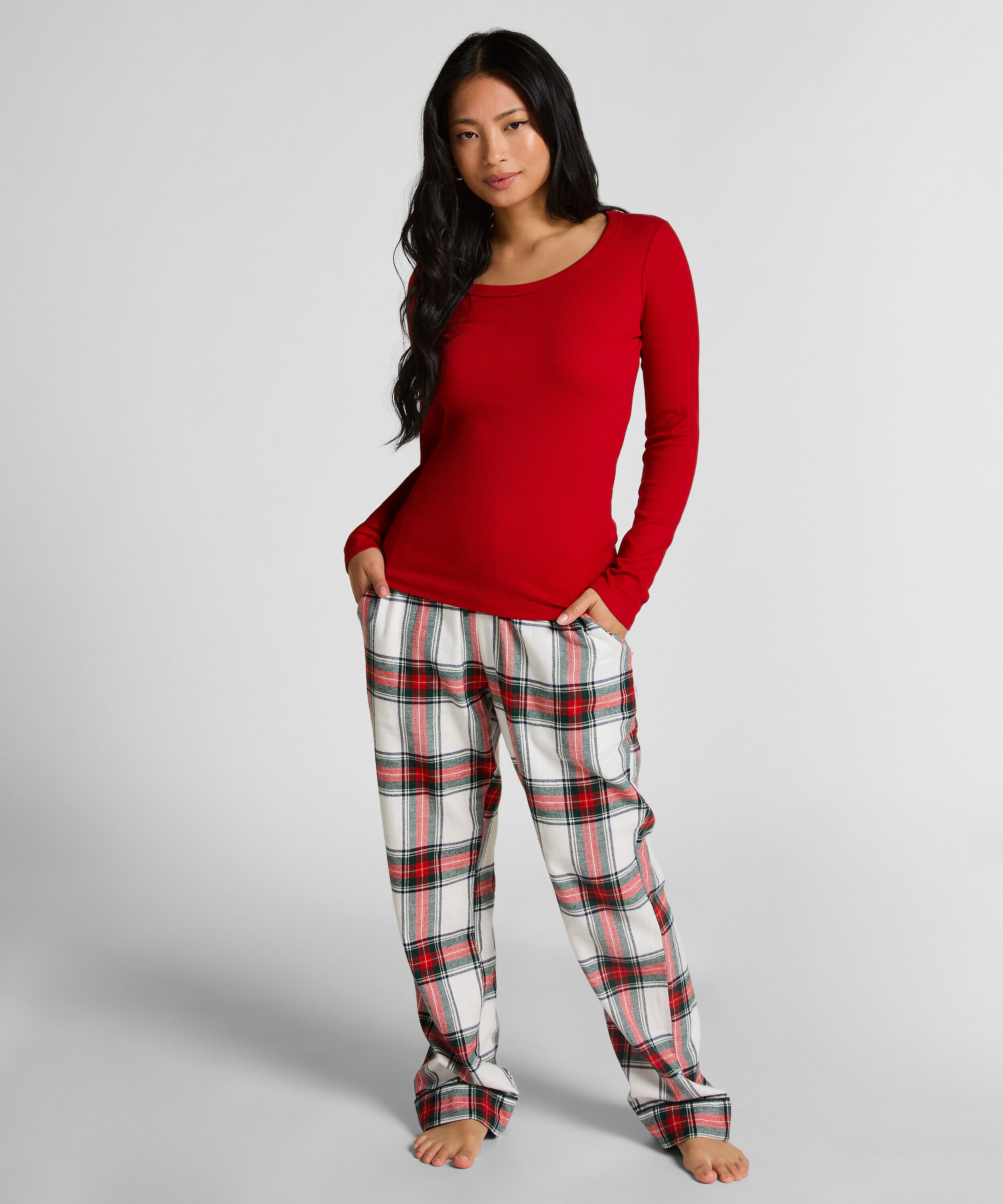 Pyjamatop Katoen