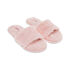 Huisslippers Fur Top, Roze