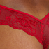Invisible string Lace back, Rood