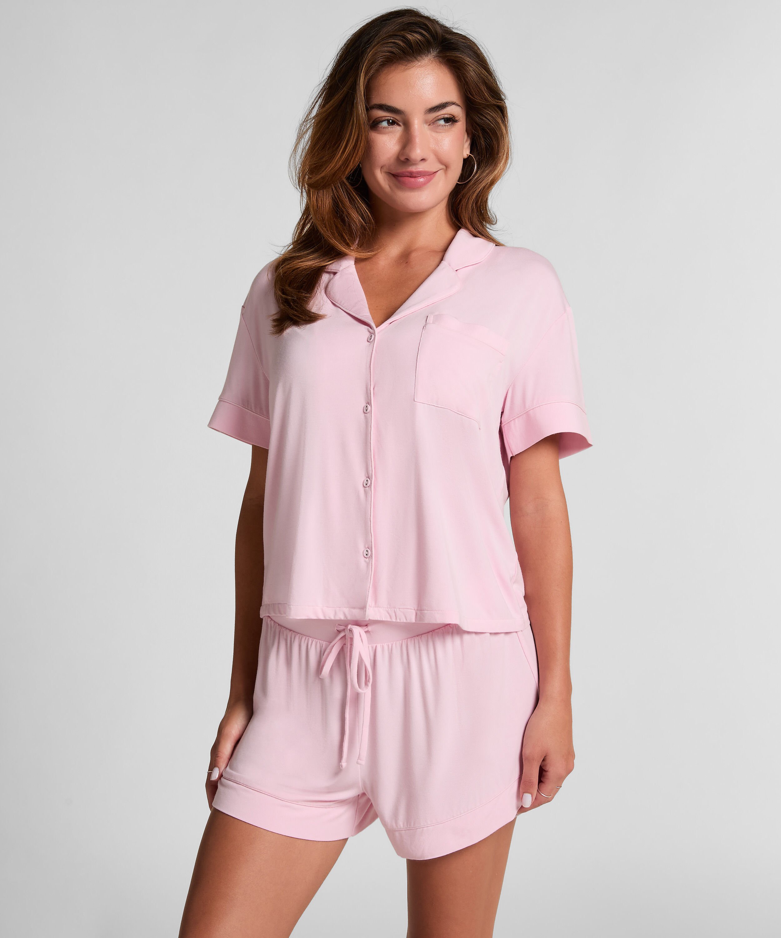Shorts Jersey Essential, Roze Shorts Jersey Essential, Roze